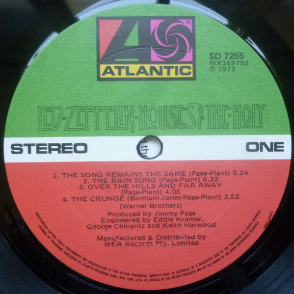 Led Zeppelin – Houses Of The Holy LP vinyl record, image 7 of 8