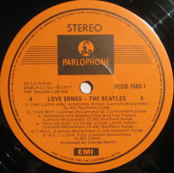 The Beatles – Love Songs (2xLP) LP vinyl record, image 5 of 7