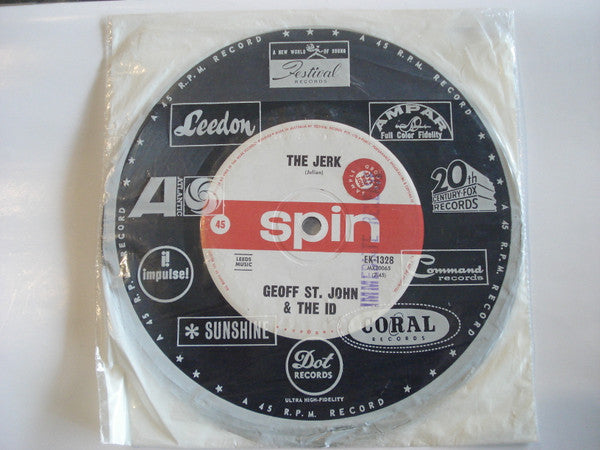 Jeff St. John, The Id – The Jerk 7" vinyl record
