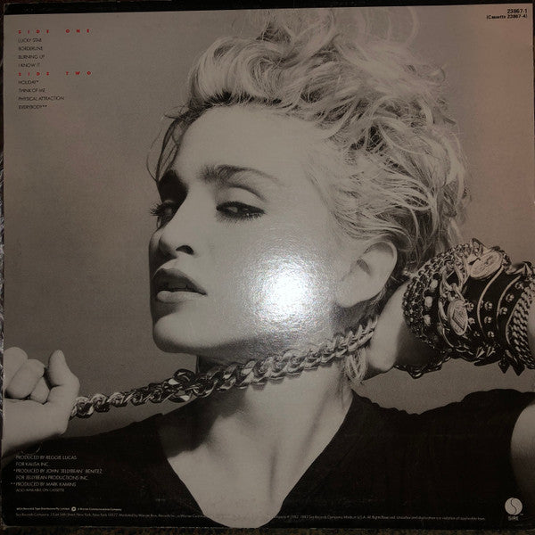 Madonna – Madonna LP vinyl record, image 5 of 8
