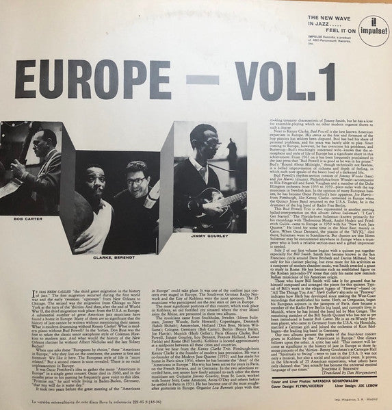 Various – Americans In Europe, Vol.1 LP vinyl record, image 2 of 6