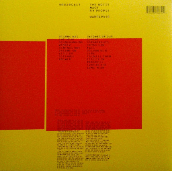 Broadcast – The Noise Made By People LP vinyl record, image 3 of 10