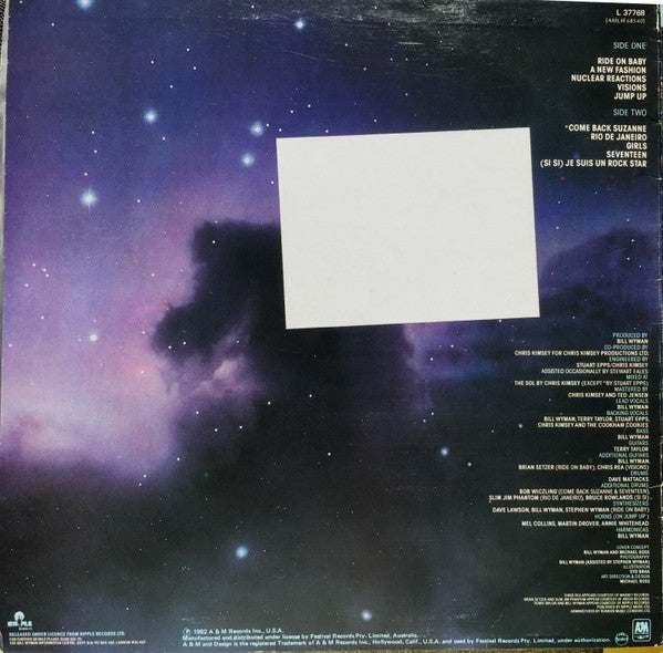 Bill Wyman – Bill Wyman LP vinyl record, image 2 of 4