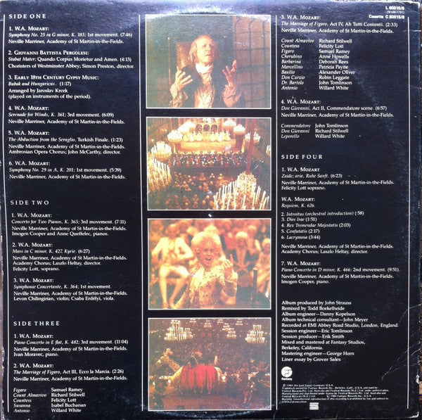 Sir Neville Marriner, The Academy Of St. Martin-in-the-Fields – Amadeus (Original Soundtrack Recording) (2xLP) LP vinyl record, image 4 of 10