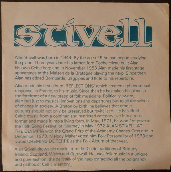 Alan Stivell – In Dublin - Am Baile Atha Cliath Yn Nulyn LP vinyl record, image 7 of 10