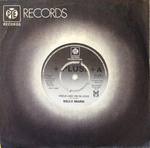Kelly Marie – Feels Like I'm In Love 7" vinyl record, image 3 of 3