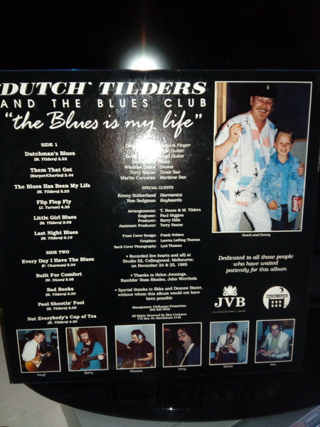 Dutch Tilders, The Blues Club – The Blues Is My Life LP vinyl record, image 4 of 6