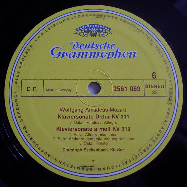 Wolfgang Amadeus Mozart, Christoph Eschenbach – Sonaten - Gesamtausgabe · Complete · Integrale (7xLP) LP vinyl record, image 8 of 10