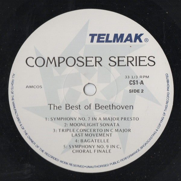 Ludwig van Beethoven – The Best Of Beethoven LP vinyl record, image 4 of 4