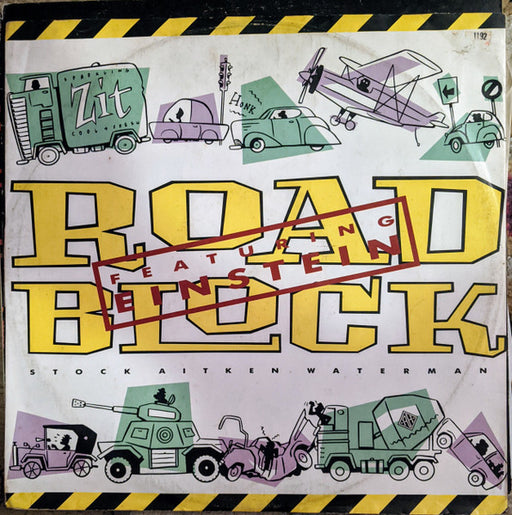 Stock, Aitken & Waterman, Einstein – Roadblock (Loopine Like Remix) 12" vinyl record, image 1 of 4