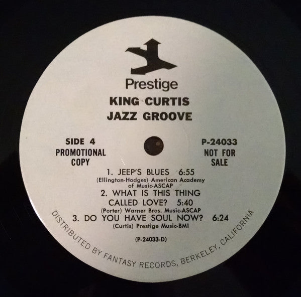 King Curtis – Jazz Groove (2xLP) LP vinyl record, image 6 of 6