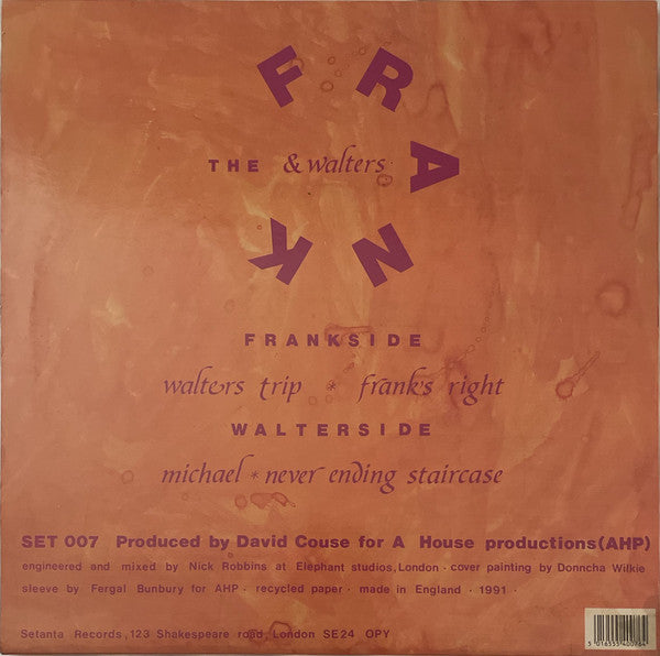 The Frank And Walters – E.P. 1 12" vinyl record, image 2 of 4