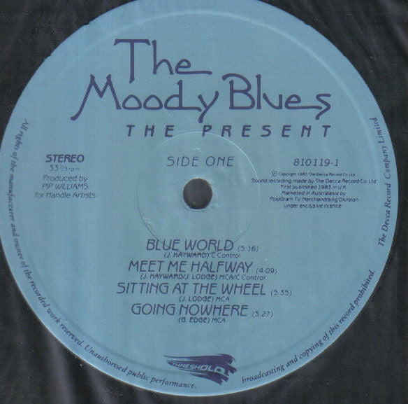 The Moody Blues – The Present LP vinyl record, image 4 of 5