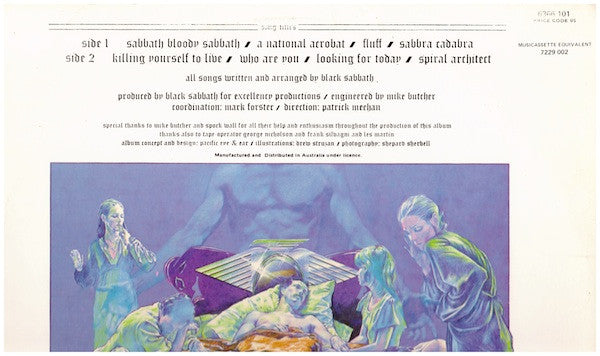 Black Sabbath – Sabbath Bloody Sabbath LP vinyl record, image 2 of 5