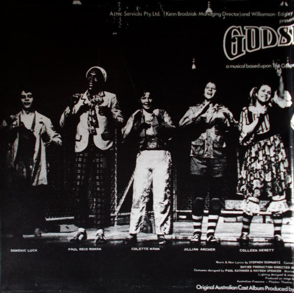 Original Australian Cast "Godspell" – Godspell LP vinyl record, image 2 of 6