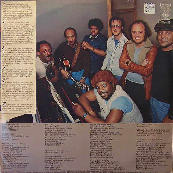 Thijs Van Leer – Nice To Have Met You LP vinyl record, image 2 of 4