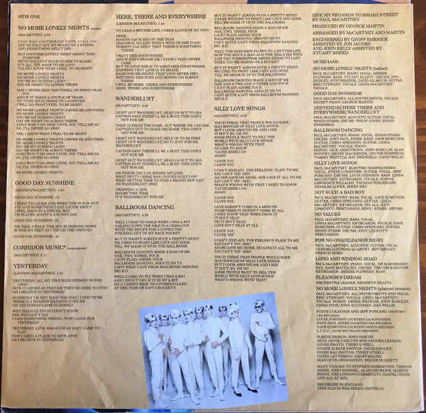 Paul McCartney – Give My Regards To Broad Street LP vinyl record, image 7 of 8
