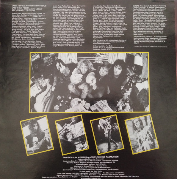 Metallica – Master Of Puppets LP vinyl record, image 4 of 6