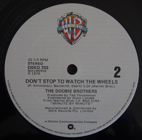 The Doobie Brothers – What A Fool Believes 12" vinyl record, image 4 of 4