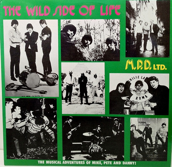 M.P.D. Limited – The Wild Side Of Life - The Musical Adventures Of Mike, Pete And Danny! LP vinyl record, image 1 of 4