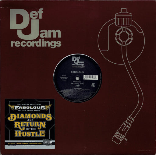 Fabolous – Diamonds / Return Of The Hustle 12" vinyl record, image 1 of 3