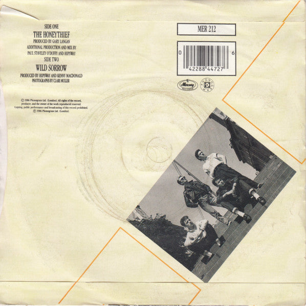 Hipsway – The Honeythief 7" vinyl record, image 2 of 4