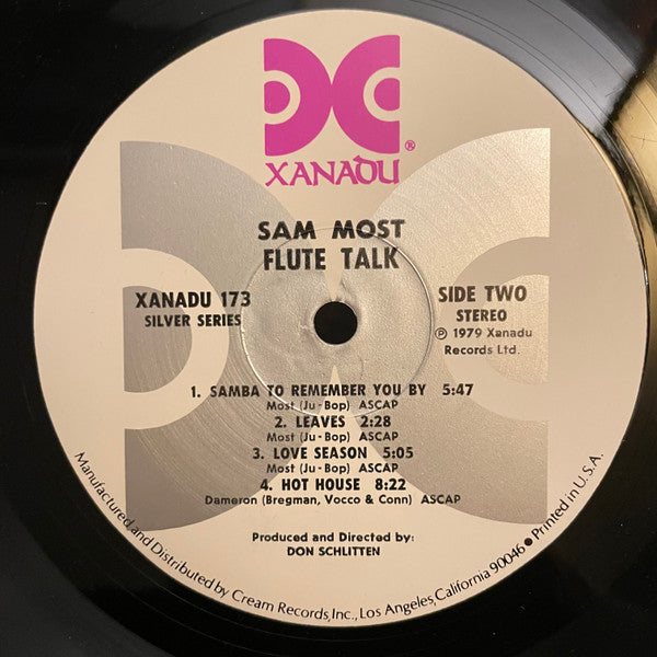 Sam Most, Joe Farrell – Flute Talk LP vinyl record, image 4 of 4