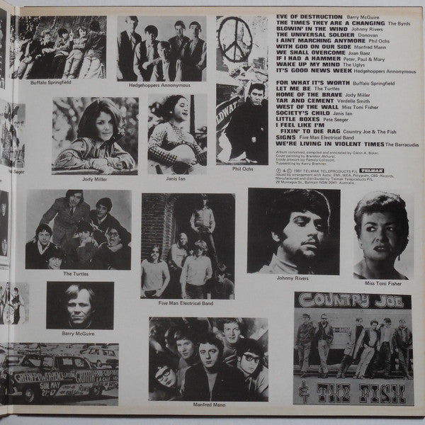 Various – Songs Of The Protest Era LP vinyl record, image 4 of 6
