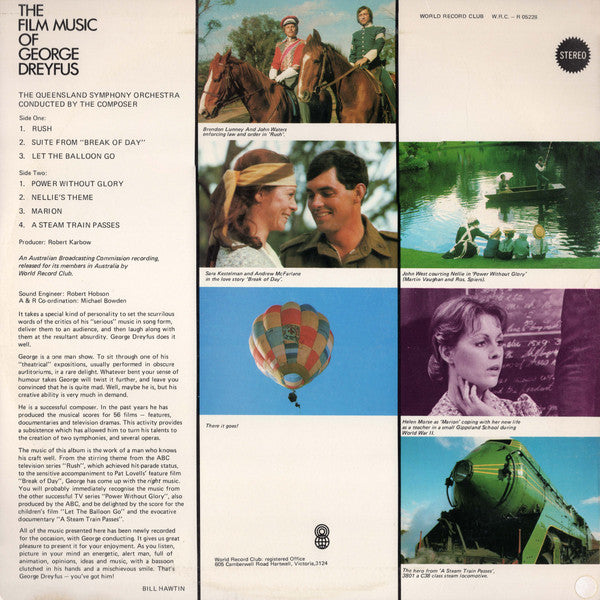 George Dreyfus – The Film Music Of George Dreyfus LP vinyl record, image 2 of 5