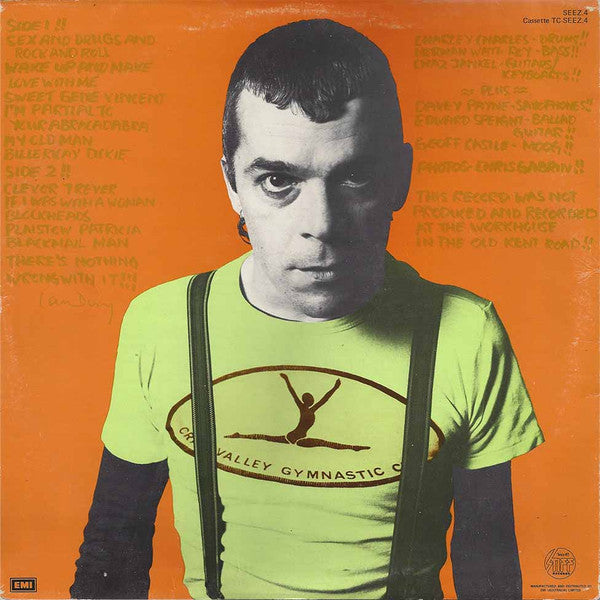 Ian Dury – New Boots And Panties LP vinyl record, image 3 of 7