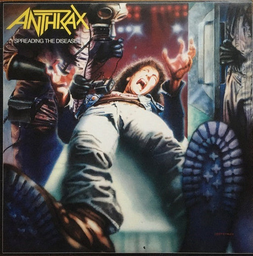 Anthrax – Spreading The Disease LP vinyl record, image 1 of 6