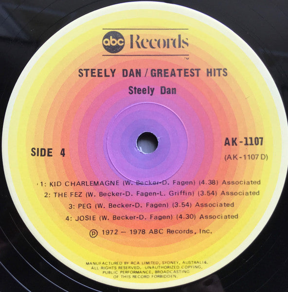 Steely Dan – Greatest Hits (2xLP) LP vinyl record, image 8 of 8