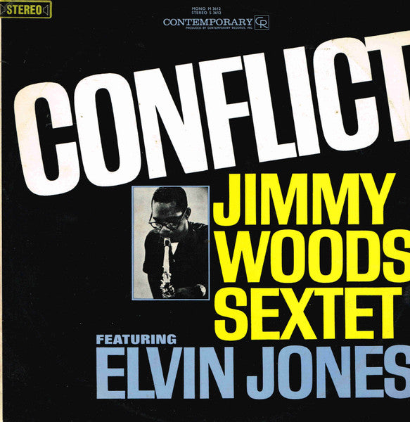 Jimmy Woods Sextet, Elvin Jones – Conflict LP vinyl record, image 1 of 4