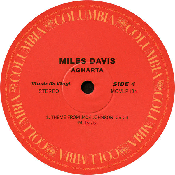 Miles Davis – Agharta (2xLP) LP vinyl record, image 7 of 10