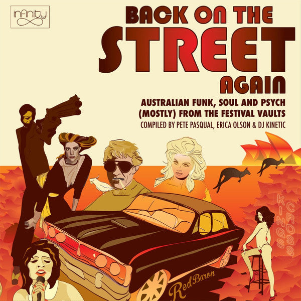 Various – Back On The Street Again (Australian Funk, Soul And Psych (Mostly) From The Festival Vaults) (2xLP) LP vinyl record, image 1 of 8
