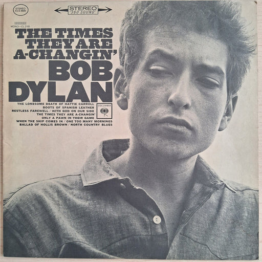 Bob Dylan – The Times They Are A-Changin' LP vinyl record, image 1 of 7