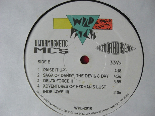 Ultramagnetic MC's – The Four Horsemen (2xLP) LP vinyl record, image 4 of 6