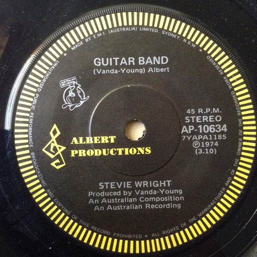 Stevie Wright – Guitar Band 7" vinyl record, image 1 of 3
