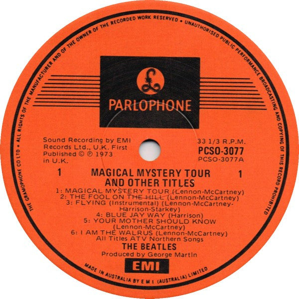 The Beatles – Magical Mystery Tour And Other Titles LP vinyl record, image 6 of 9