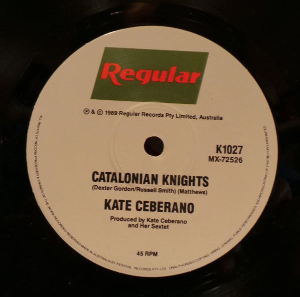 Kate Ceberano – That's What I Call Love 7" vinyl record, image 4 of 4