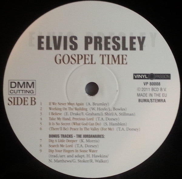 Elvis Presley – Gospel Time LP vinyl record, image 4 of 4