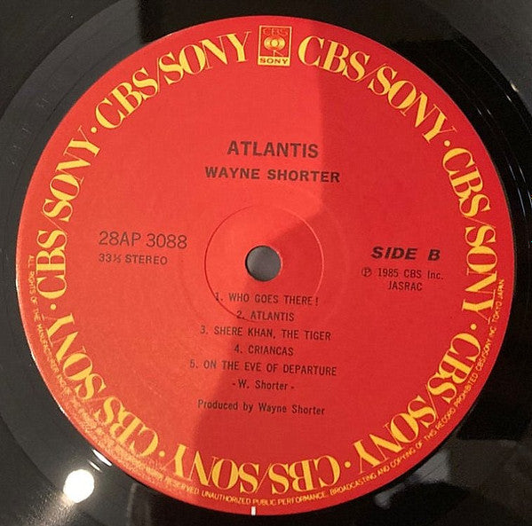 Wayne Shorter – Atlantis LP vinyl record, image 3 of 5