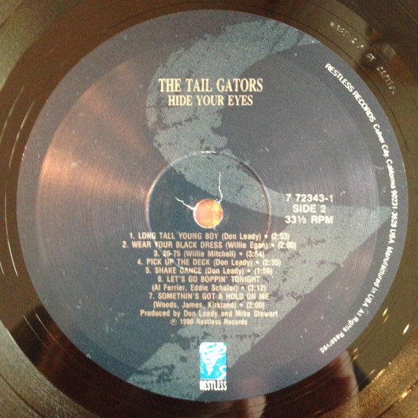 The Tail Gators – Hide Your Eyes LP vinyl record, image 4 of 4