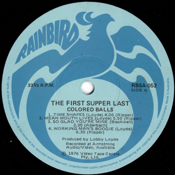 Coloured Balls – "The First Supper Last", Or Scenes We Didn't Get To See LP vinyl record, image 3 of 4