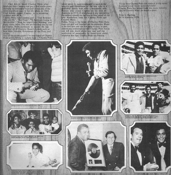 Charley Pride – A Decade Of Charley Pride LP vinyl record, image 3 of 6