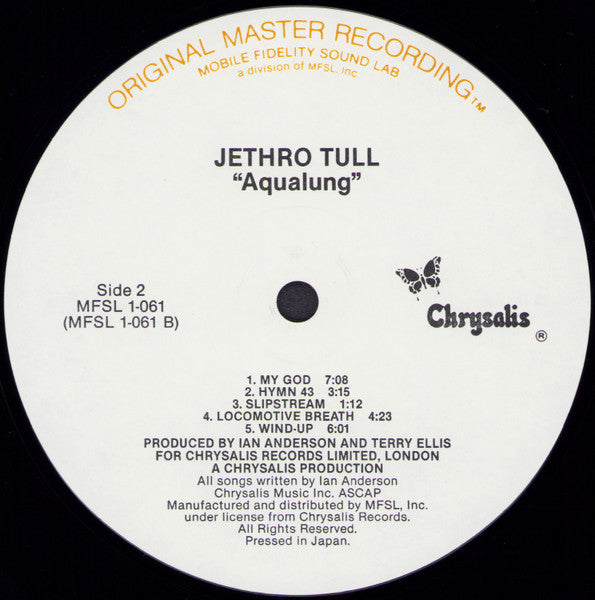 Jethro Tull – Aqualung LP vinyl record, image 5 of 10