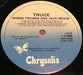 Robin Trower, Jack Bruce – Truce LP vinyl record, image 3 of 4
