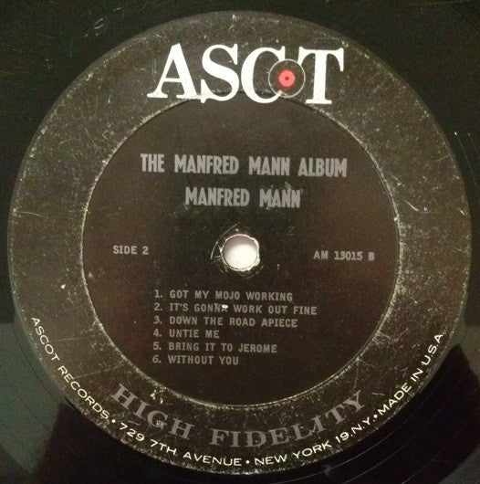 Manfred Mann – The Manfred Mann Album LP vinyl record, image 4 of 5