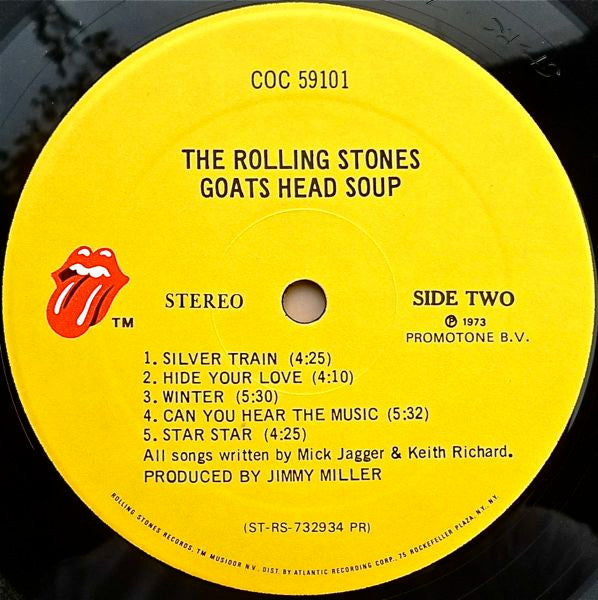 The Rolling Stones – Goats Head Soup LP vinyl record, image 5 of 10