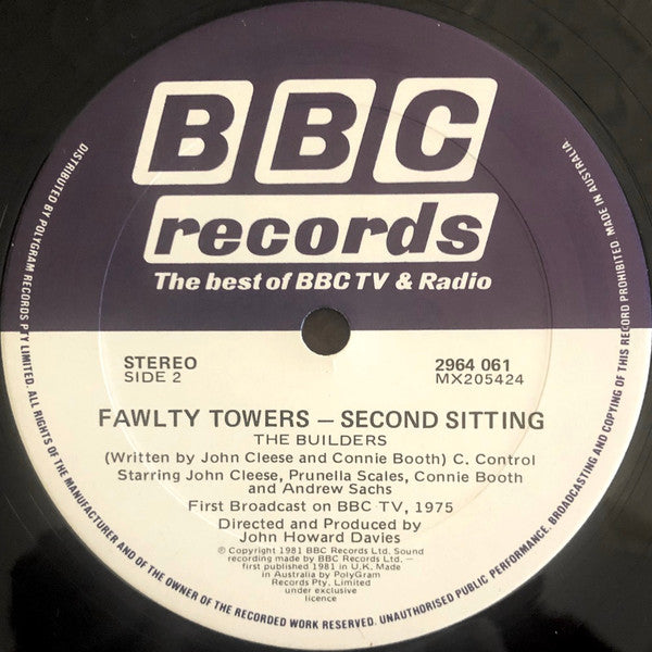 Fawlty Towers – Second Sitting LP vinyl record, image 4 of 4